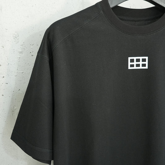 DAYUMERプリントTシャツブラック
