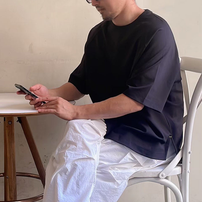 N'3@(エヌスリーアット)カットソー black