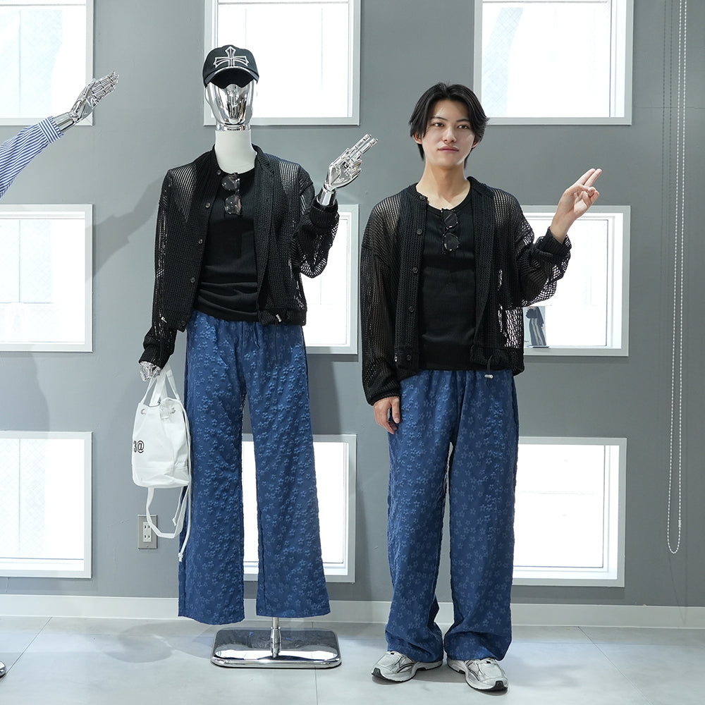 DAUMIER(デイユメール)ウエスト調整可能花柄パンツ