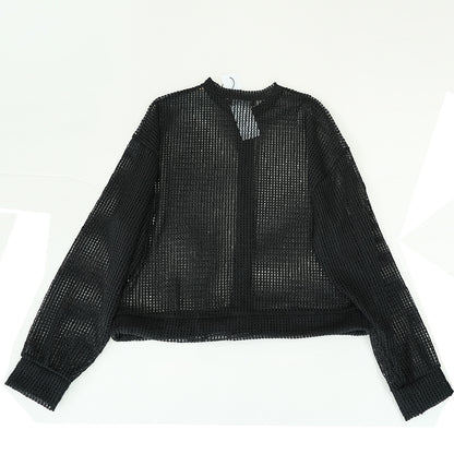 DAUMIERメッシュカーディガン