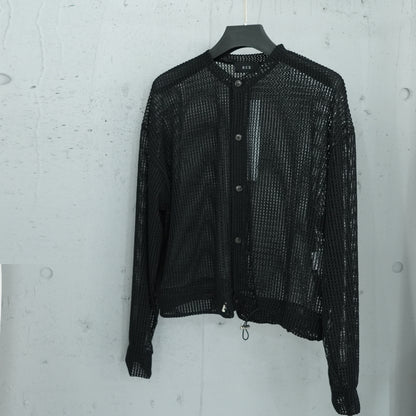 DAUMIERメッシュカーディガン
