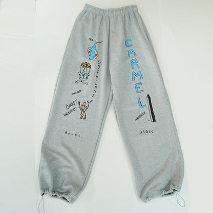 DAYUMERプリントスエットパンツ