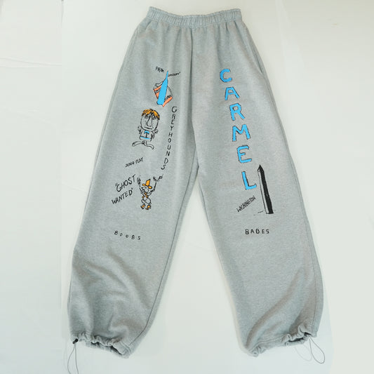 DAYUMERプリントスエットパンツ